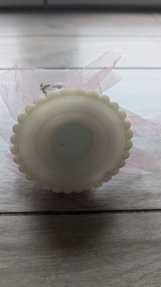 Statuina Comunione/Cresima torta vintage