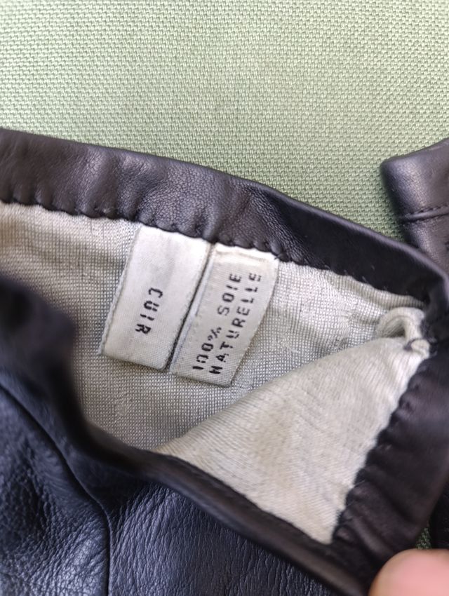 Guantes de cuero