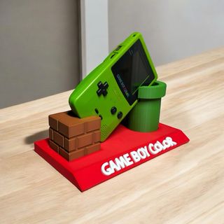 Soporte game boy color.