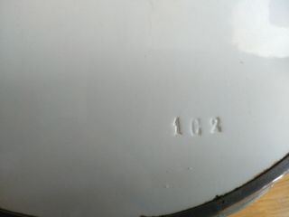 Antigua bandeja mayólica