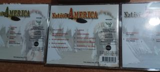 3 CD Musica Native Ameri Con 23 Tracce. Nuovissimi
