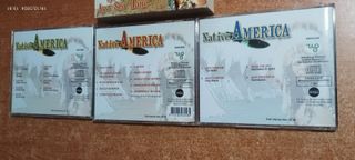 3 CD Musica Native Ameri Con 23 Tracce. Nuovissimi