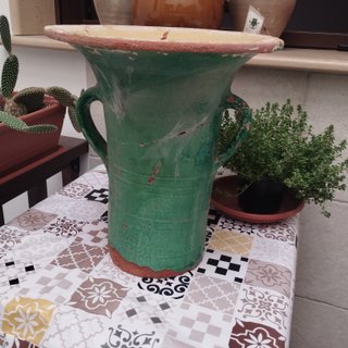 ANTICO VASO DA NOTTE PUGLIESE CANTRO PITALE '700