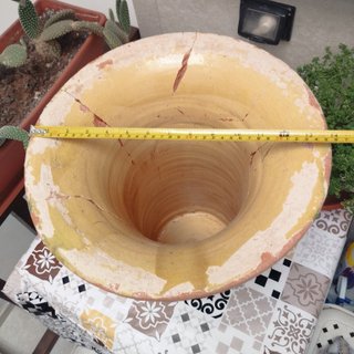 ANTICO VASO DA NOTTE PUGLIESE CANTRO PITALE '700