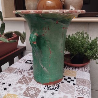 ANTICO VASO DA NOTTE PUGLIESE CANTRO PITALE '700
