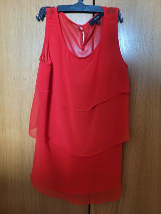 Blusa tirantes y volantes