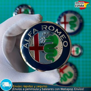 7 Emblemas Alfa Romeo Exterior, Volante y Llantas