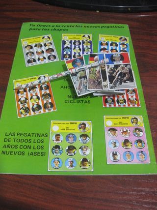 VUELTA CICLISTA ASES PEDAL FACSIMIL ALBUM +CROMOS