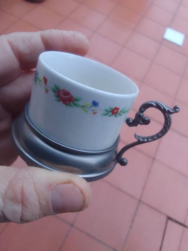 Servito tazzine Capodimonte