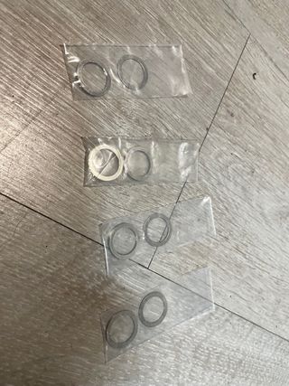 Arandelas de ajuste vespino