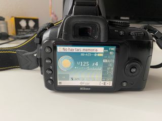 Cámara de fotos Nikkon D3000