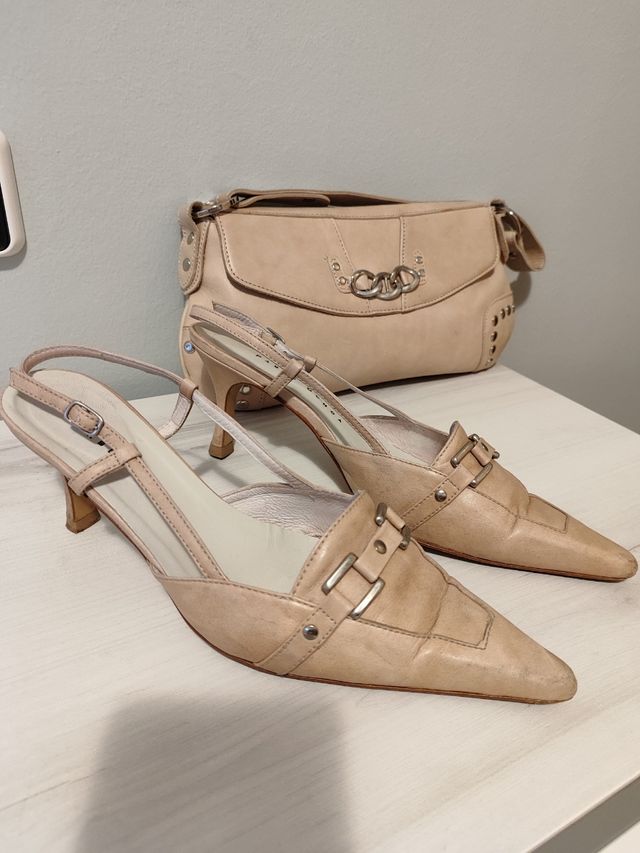 Zapato y bolso a juego
