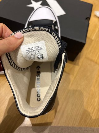 Bambas botas Converse de piel 38 muy buen estado