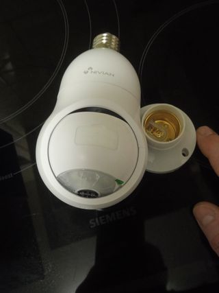 Cámara  de seguridad with light.