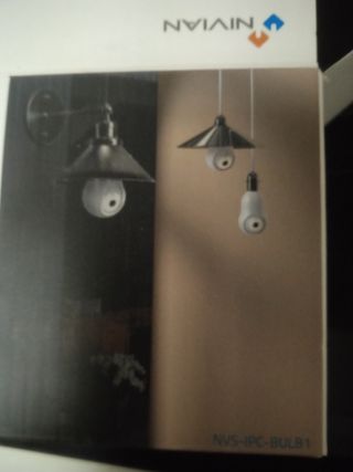 Cámara  de seguridad with light.