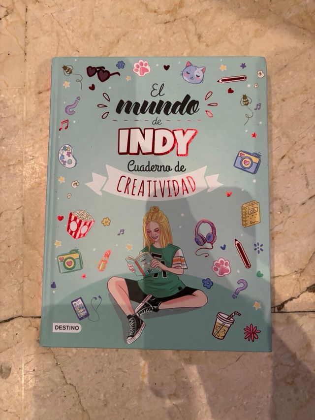 Cuaderno de creatividad de El mundo de Indy