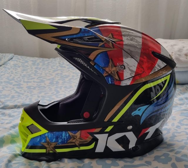 Casco motocross