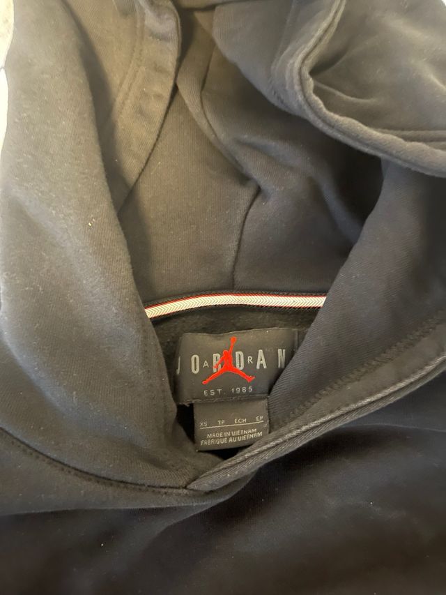 Sudadera jordan negra