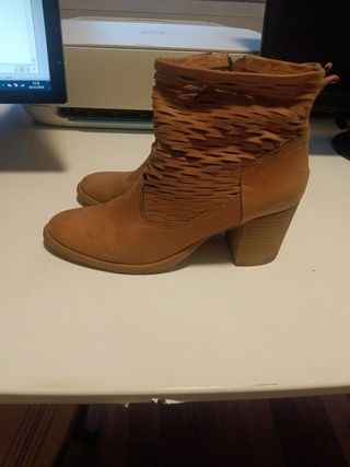 Botines mujer piel 