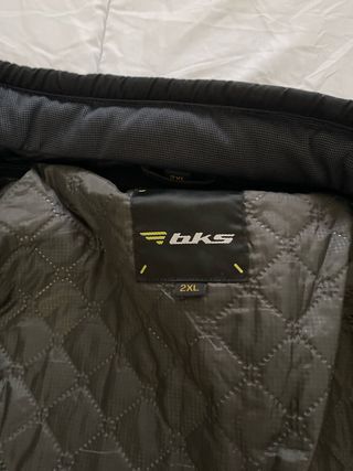 Chaqueta moto hombre