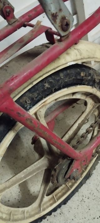 Bicicleta vintage infantil