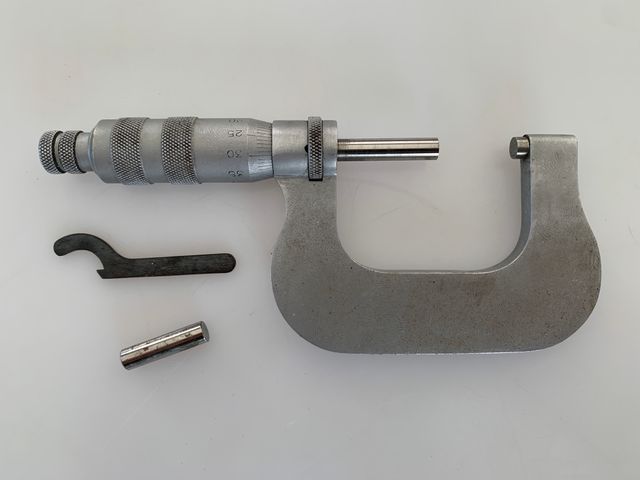 Micrometro ZIUR 25 50 Exteriores Calibre Precisión