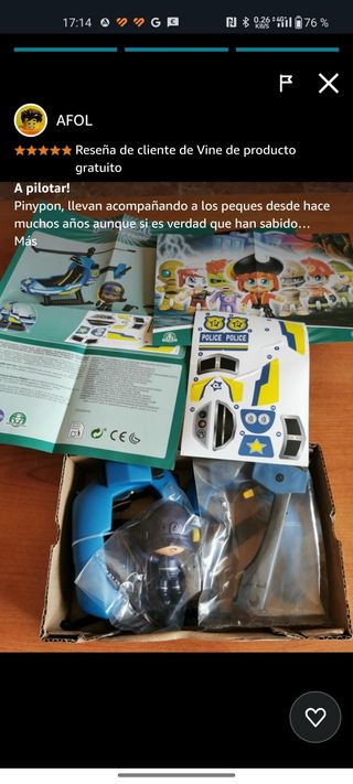 PINYPON ACTION.HELICOPTERO DE POLICÍA