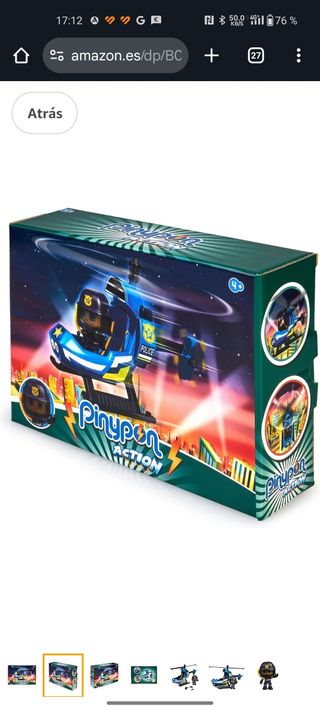 PINYPON ACTION.HELICOPTERO DE POLICÍA