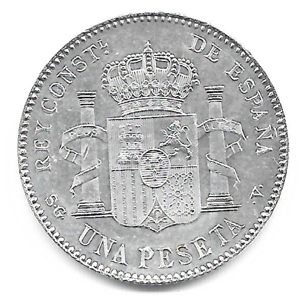 MONEDAESPAÑA 1899 (18-99) SGV. 1 Pta.ALFONSO XIII