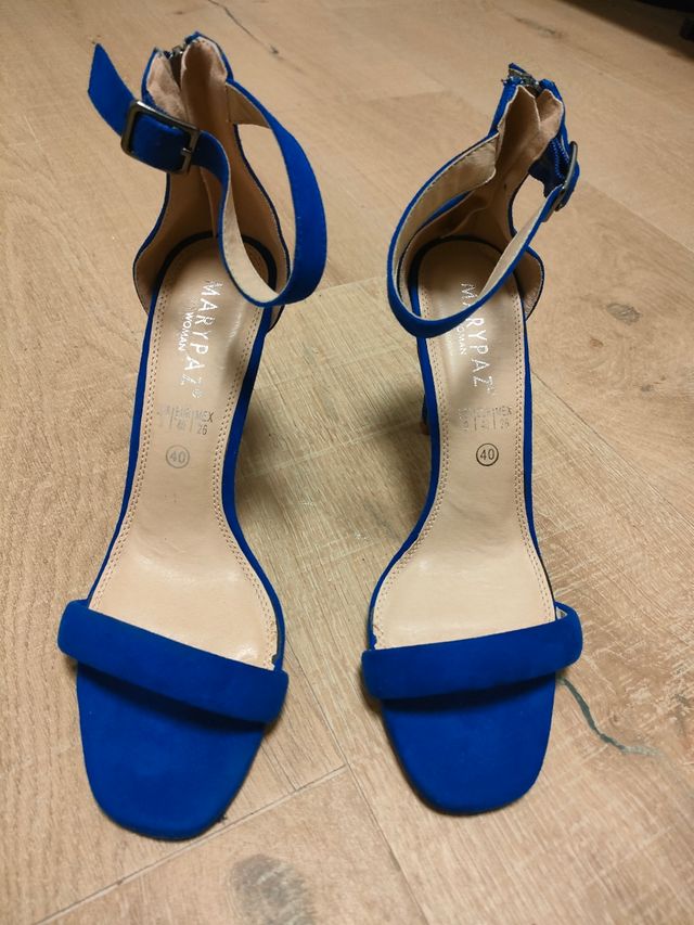 Sandalias azul 40 MaryPaz