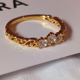Anillo talla 52 dorado 