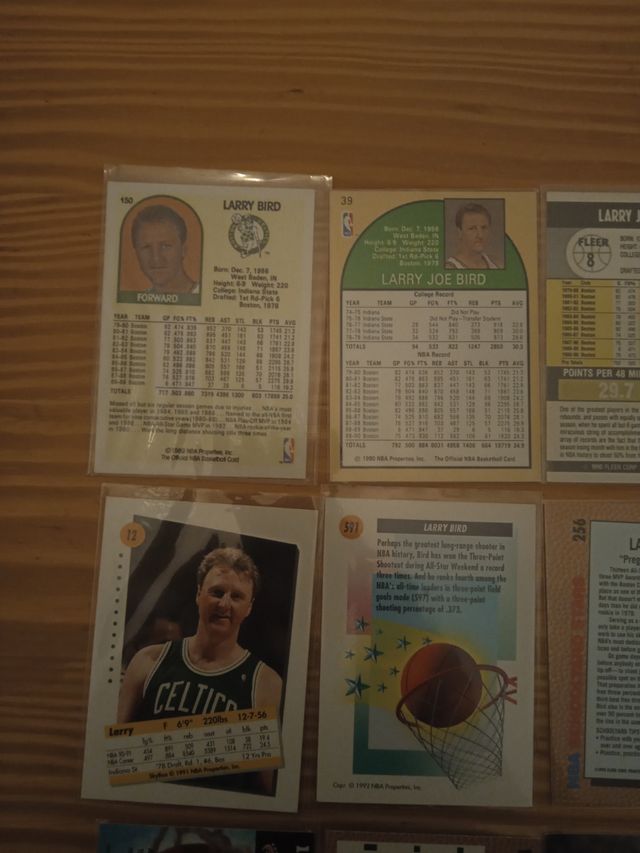 Larry Bird cards