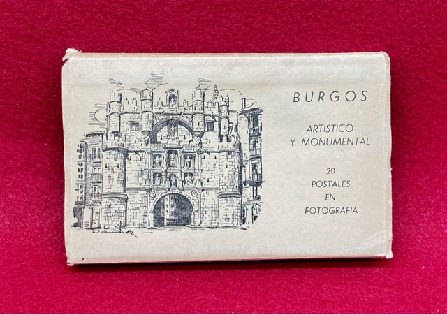 LOTES DE POSTALES ANTIGUAS DE BURGOS