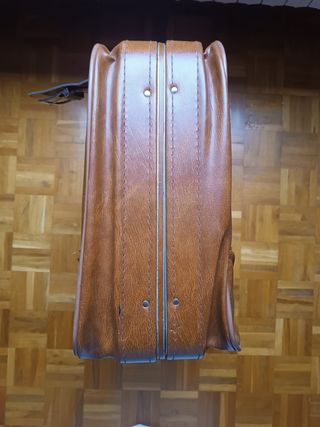 Maleta vintage polipiel 70's 80's