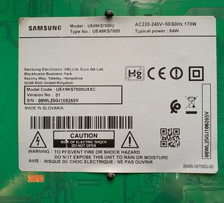 FUENTE SAMSUNG UE49KS7000U CODIGO BN44-00878A