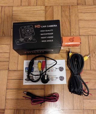Cámara trasera coche HD