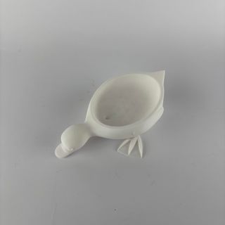 Porta Sapone a Forma di Papera - Bianco Made in IT