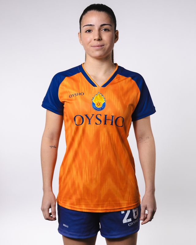 Camiseta Oysho oficial Saiyans FC 2024. M de mujer