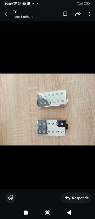 Pastillas guitarra. Nuevas sin usar