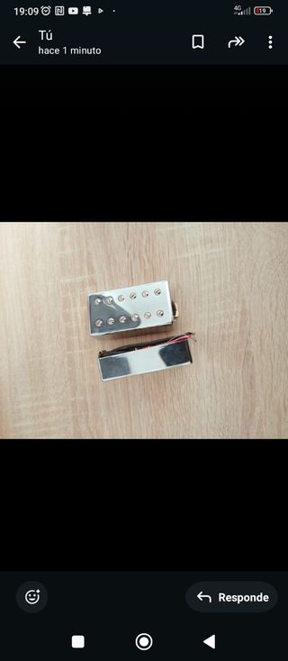 Pastillas guitarra. Nuevas sin usar