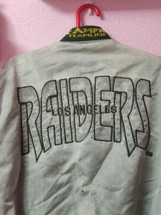 Chaqueta vintage Los Ángeles Raiders 