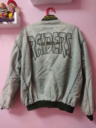 Chaqueta vintage Los Ángeles Raiders 