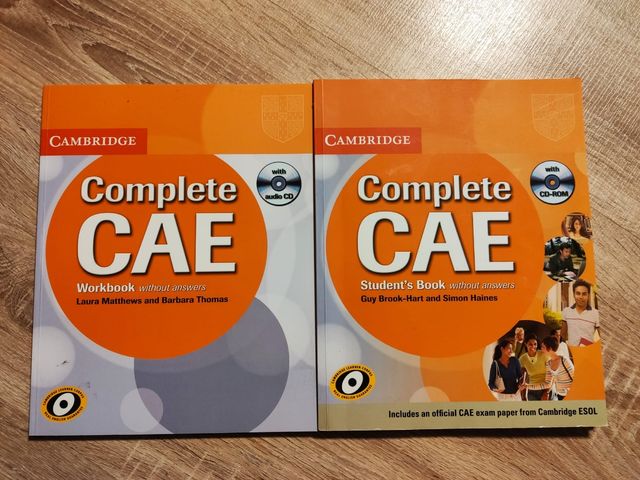 Libros Complete CAE: Student's book & Workbook