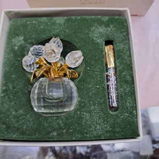 Swarovski vase flowers vaso memories