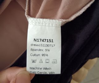 Abito a maniche lunghe in cotone Shein