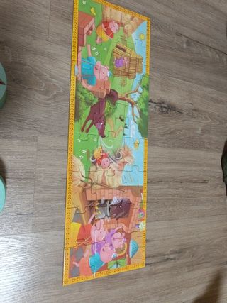 Puzzle los tres cerditos