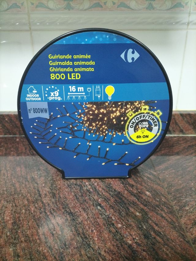 Guirnalda de luces led