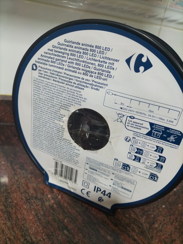 Guirnalda de luces led