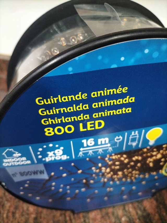 Guirnalda de luces led