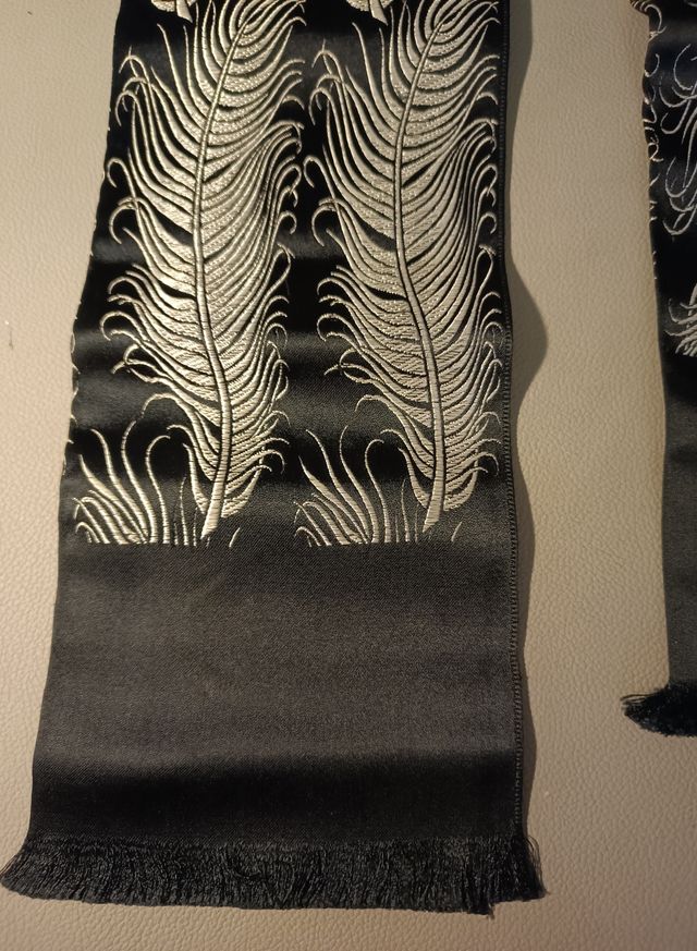 Bufanda años 50 de caballero de seda